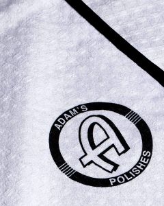 Adams Great White Microfiber Drying Towel / 61cm x 92cm - Soft & Absorbent Microfiber Drying Towel That Wont Scratch