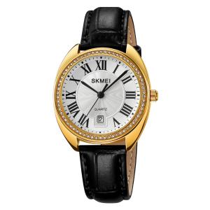 SKMEI 2183 Jam Tangan Wanita Analog Casual Quartz Tali Kulit