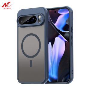 Slim Matte Translucent Case for Google Pixel 9A for Wireless Charging PC Cover for Google 9 10 Pro XL 9Pro
