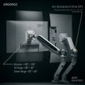 ERGONOZ ขาตั้งจอคอม  แขนจับจอ  ขาตั้งจอ  ขาตั้งจอคอมพิวเตอร์ Monitor  Arm (EGN-ASTRO-S) สำหรับหน้าจอ 13 - 35 นิ้ว. 