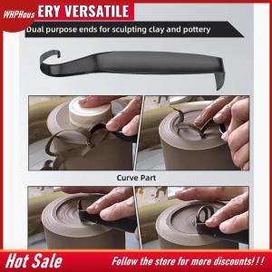 【COD】🔥🔥🔥 Double Ended Pottery Trimming Tool Stainless Steel Clay Sculpting Tool Multi-Function Pottery Carving Tool For Artists Carving