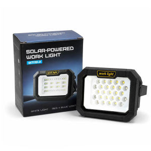 Solar Led Work Light 104led Tatlong Kulay Llaw Dual Chargesolar At Type-C Portable Llaw Pampa-Garahe Campingblackout Emergency Light May Charging Cable
