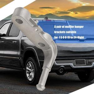 Xe tải Phụ kiện cho 1500 2019-2024 phía hành khách bộ tiêu âm xả khí Bracket lắp ráp 68395841aa Bộ phận thay thế