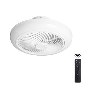 Modern Ceiling Fan Lights 3 speed adjustable Bedroom Living remote control Round Fan Lamps Invisible Ceiling Lamp Ceiling Fan With Led Light And Romote Control Electric Fan Silent Fan 18 Inch Fans Bedroom Decoration Lamp For Home 110V/220V