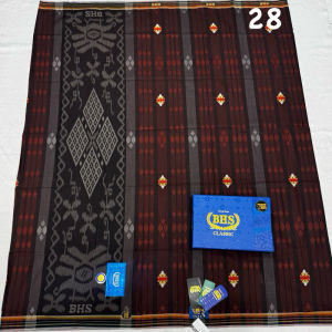 (MOTIF BARU) Sarung BHS Classic Songket Kawung Dobby Gold/SKT DAM/KDP ORI100% Sarung Lebaran