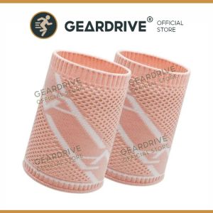 GEARDRIVE German Technology/ Wrist Band Support Sleeve - Elastic & Breathable Knitted Fabric Compression Brace - for Tennis Gym Sport Tendonitis