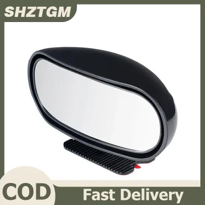SHZTGM HD góc rộng xe điểm mù lồi gương 360 ° xoay có thể điều chỉnh Side Rear View gương cho SUV Xe tải ngược