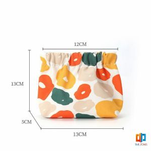 TZ. กระเป๋าเครื่องสําอาง แบบพกพา สําหรับผู้หญิง makeup bag