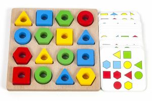 Xếp hình tư duy - Giáo dục sớm Montessori