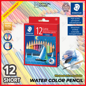 Staedtler Luna 12col Short Watercolour Pencils Premium (137)
