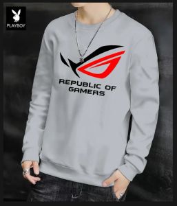 Promo Sweater Keren Kaos Pria Distro Gamers Game REG Crewneck Trendy Sweatshirt Elegan Sweter Kasual