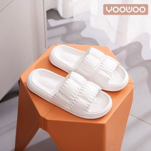 YooWoo Sandal Wanita Lucu EVA Jelly / Sandal Rumah Empuk Anti Slip / Sendal Wanita Santai / Sandal Slop Karet Korean Style Kekinian