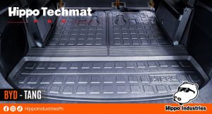 ALL NEW BYD TANG DMi 2023-2027 Original Hippo Techmat Pro Series Deep Dish Floor Matting / Waterproof / Durable / Odorless
