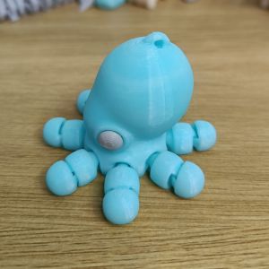 Móc Khóa Flexi 3D Khớp Động Cute – Fidget Toy Giảm Stress Uốn Dẻo Đồ Chơi Độc Lạ