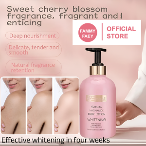 【FAMMY FAEY】Niacinamide Whitening Body Lotion Moisturizing and Hydrating Non-Wash Universal Body Lotion Fragrance for the Whole Body