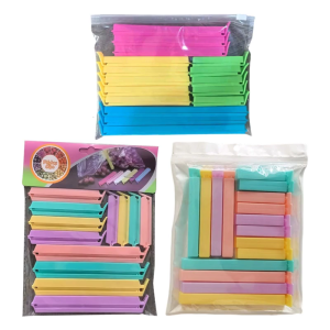 Effective Thickened PP Pantries Clip 3 Size Leak Proof Bag Sealers Clip For Chip Cereal Nut Preservations