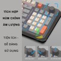 Bàn phím giả cơ XUNFOX K82 cao cấp - Phụ kiện chơi game cực chất thiết kế công thái học chống mỏi tay  1. Tính năng của bàn phím giả cơ K82 - Bàn phím giả cơ XUNFOX K82 thiết kế cong thái học tạo cảm giác gõ thoải mái không gây mỏi tay khi sử dụng trong k. 