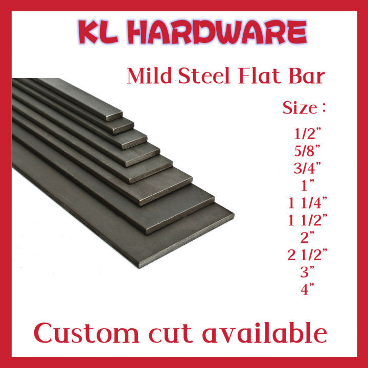 Mild Steel Flat Bar,Plate Bar,Besi Flat Bar Plate Bar,扁铁,铁片,Custom Size ...