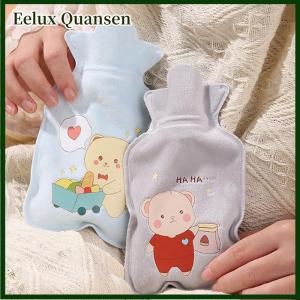 Eelux 1PC Kawaii 350ml sang trọng tay ấm hơn dễ thương phim hoạt hình cô gái trái tim Y2K Carry-on nước đầy túi nước nóng giữ ấm