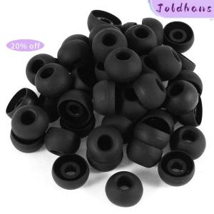 Joldhans 50PCS Earbud Headphone Soft Silicone In Ear Buds Tip Cover Replacement
