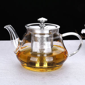 煮茶器玻璃煮茶壶小电炉可保温养生家用烧水壶茶具茶汤花茶壶炖壶Cerek teh teko kaca dapur elektrik kecil boleh memanaskan badan kesihatan cerek isi rumah set teh sup teh teko bunga periuk rebus