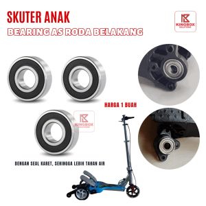 Bearing As Roda Belakang Sparepart Skuter Anak Otoped Pedal Injak Kick Scooter HP RMB