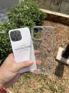 IPHONE 15 / 15 PRO MAX / 15 PLUS PREMIUM CASING SILIKONE CLEAR HD 2.0MM COVER