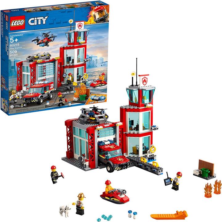 Lego 2019 sales fire station