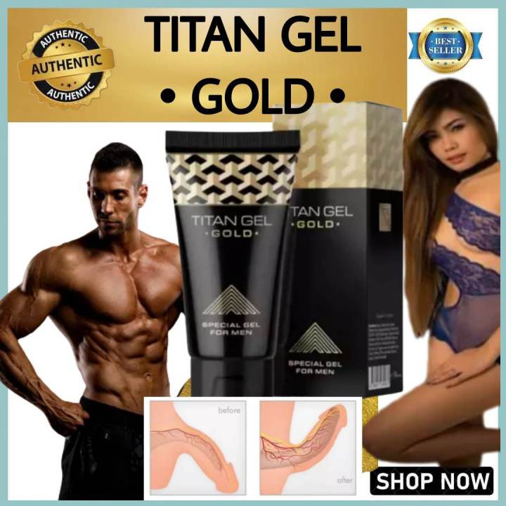 Titan Gel Gold Enlargement Cream Original Big Penis Enhancement