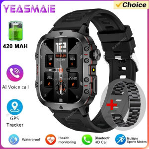 (HD1)New Waterproof Mens Smart Watch with AMOLED Display All-Day Monitoring Multiple Sports Modes Pedometer and Call Function Jam Pintar Lelaki Kalis Air Baharu Skrin AMOLED Panggilan Pintar Pemantauan Kadar Jantung Sepanjang Hari