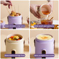 【BUY 1 FREE 1】900ML Health Pot Electric Stew Pot Mini Small Portable Office Artifact Can Cooking Rice. 