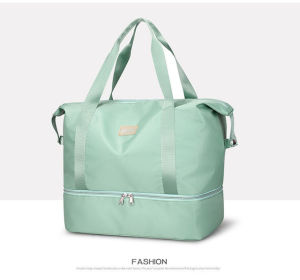 Túi Du Lịch 2 Tầng Cỡ lớn Có Nhiều Ngăn Đựng Có Thể Thu Gọn Dùng Như Túi 1 Tầng - 2SHARE