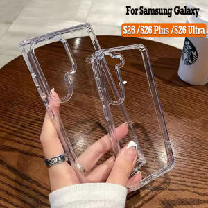 Ốp lưng điện thoại trong suốt cho Samsung Galaxy S26 Ultra S26 Plus S26 chính hãng TPU trong suốt chống sốc