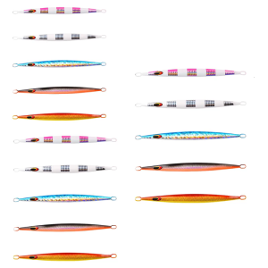 80/120/160/200g Saltwater Deep Sea Fishing Vertical Jigs Artificial Hard Baits Fishing Baits Metal Jigging Spoon