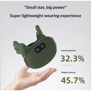 Household cervical spine simulation multifunctional massager heated kneading shawl shoulder and neck massager
