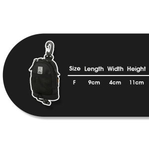 TRUELOVE Portable Pet Poop Bag Holder Lightweight Pet Waste Bag Dispenser with Carabiner Clip Leash Attachment for Walking Running or Hiking Accessory