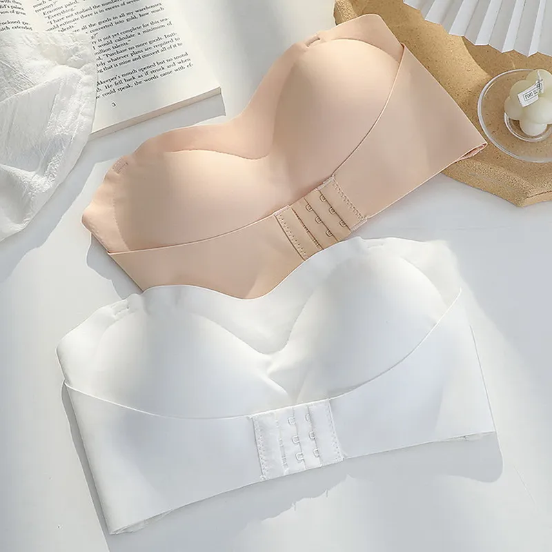 SHAN Ultra Thin Ice Silk Tube Top Underwear Female Small Breast