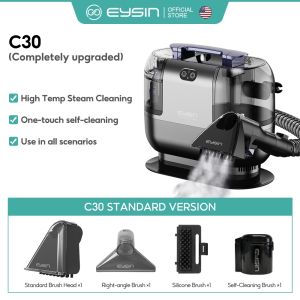 EYSIN C30 Steam Spot Cleaner Wet&Dry Vacuum 100℃ HighTemperature Sterilization 20000PA Suction Power