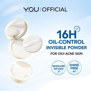 YOU Cloud Touch Invisible Setting Powder | Oil Control | No Sebum | Bedak Wajah | Kosmetik | Powder