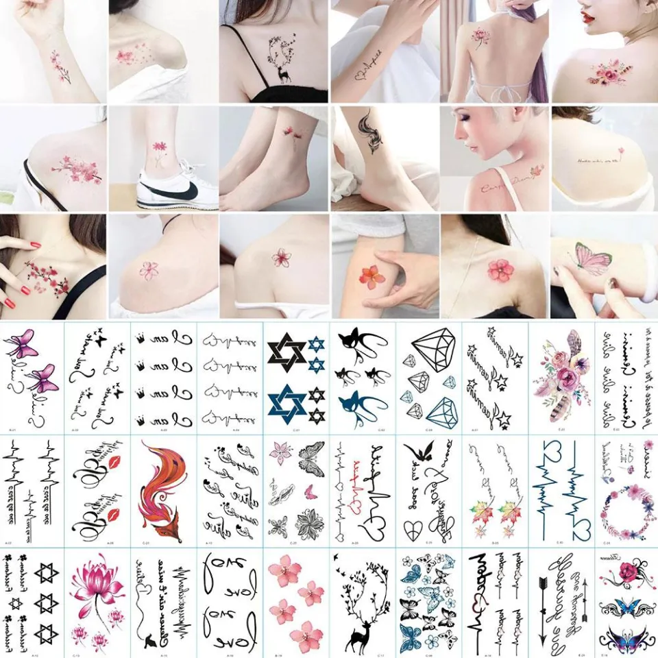 Hình xăm dán, Mini tattoo, hình xăm tạm thời - Mỹ Phẩm & Sản phẩm chăm sóc  khác | TheFaceHolic.com