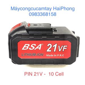 PIN & SẠC 21V DC chân pin Mod.2017 . PIN  5 Cell - 10 Cell CAO CẤP