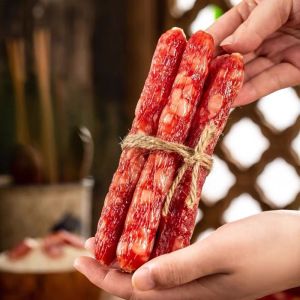 Authentic Guangwei sausage sausage Cantonese-style Guangdong specialty flavor cured rice bacon Jiangmen sausage sweet 250g