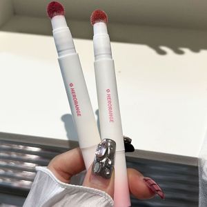 IVAOU Velvet Liquid Lipstick Cream Soft Air Lip Glaze Portable Waterproof Matte Air Cushion Lip Cream Woman