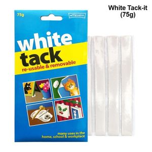 Tack-It Reusable Adhesive Glue No Trace Pelekat Tanpa Kesan Multi-function for home office school Putty Tabs Faber