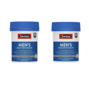 Swisse Ultivite Mens Multivitamin 120 Tablets Vitamin Lelaki Tambah Tenaga Imun Kesihatan