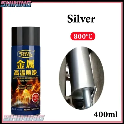 【1200°C Hight】680ml Universal Motorcycle Parts High Temp Spray Paint Engine Coating Spray