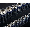 Mata Sok 12/17/19/22/24mm Mata Kunci Shock Sok Sock 1/2" 6PT Kunci 12-24mm Roda Belakang Chrome Alat Perkakas Mata Kunci Sok 1/2 inch Sockets Mata Sok Satuan Roda Belakang Chrome Alat Perkakas Mata Kunci Sok Sockets/Mata kunci sock. 