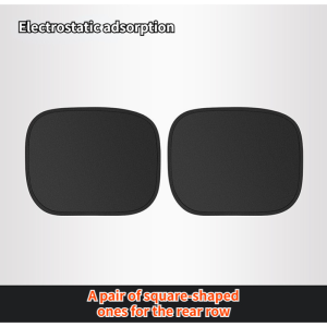 Car Sunshade Magnetic Mesh Window Curtain UV Protection Anti Glare Privacy Cover Auto Shade