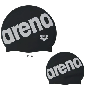 Mũ Bơi Tập Luyện ARENA Silicone Cap Model Logo Chéo.