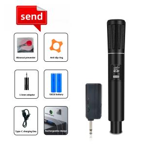 wireless microphone 59B-S WHITE microphone for videoke Handheld 5.0 Bluetooth Microphone mic